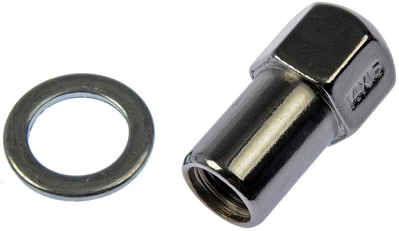 Dorman - Autograde Wheel Lug Nut Chrome Duplex Mag M14-1.50 for 2010 Buick, 2015 Cadillac, 2011 Chevrolet, 1991-88 Dodge, 1991-88 GMC 711-603