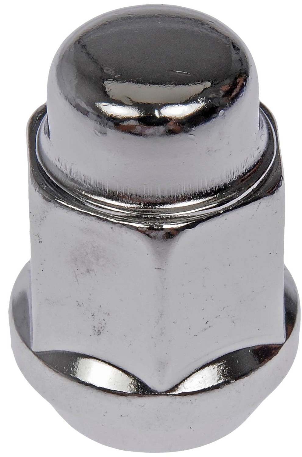 Dorman - Autograde Wheel Lug Nut Chrome Acorn Bulge Seat M14-1.50 for 1991-88 Chevrolet, GMC, 2017-11 Honda, 2021-07 Toyota