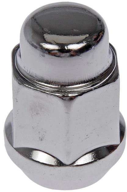 Dorman - Autograde Wheel Lug Nut Chrome Acorn Bulge Seat M14-1.50 for 1991-88 Chevrolet, GMC, 2017-11 Honda, 2021-07 Toyota