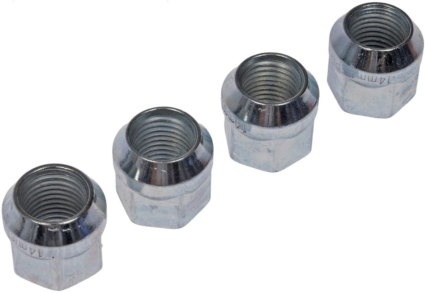 Dorman - Autograde Wheel Lug Nut Chrome Bulge M14-1.50 for 1987-2023 711-606