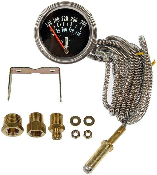 Dorman Mechanical Water Temperature Gauge with Backlit Display and Safe Zone Indication 7-120