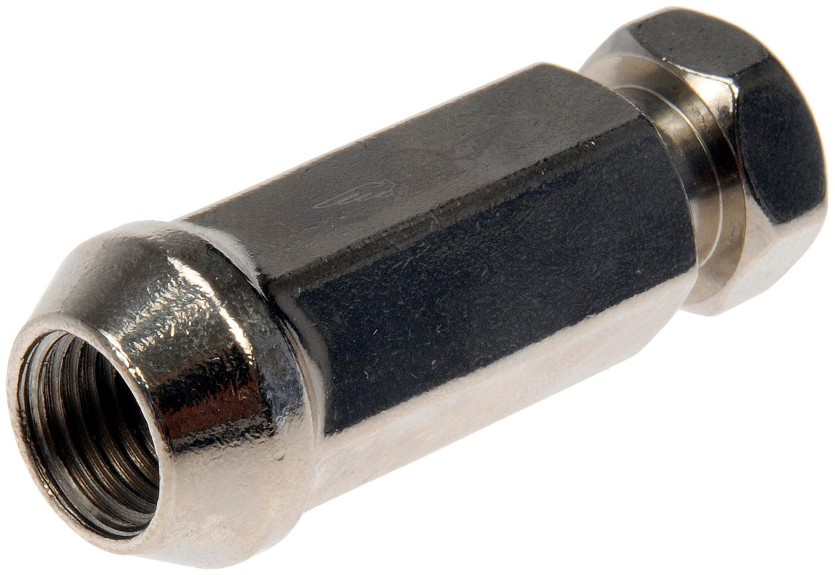 Dorman Wheel Lug Nut 1/2-20 Racing Style XL with chrome finish for 1983-77 Chrysler, 2010-83 Ford
