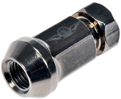 Dorman Wheel Lug Nut M14-1.50 Racing Style with Chrome Finish for 2010 Buick, 2015 Cadillac, 2011 Chevrolet, 1991-88 Dodge, 2013 GMC