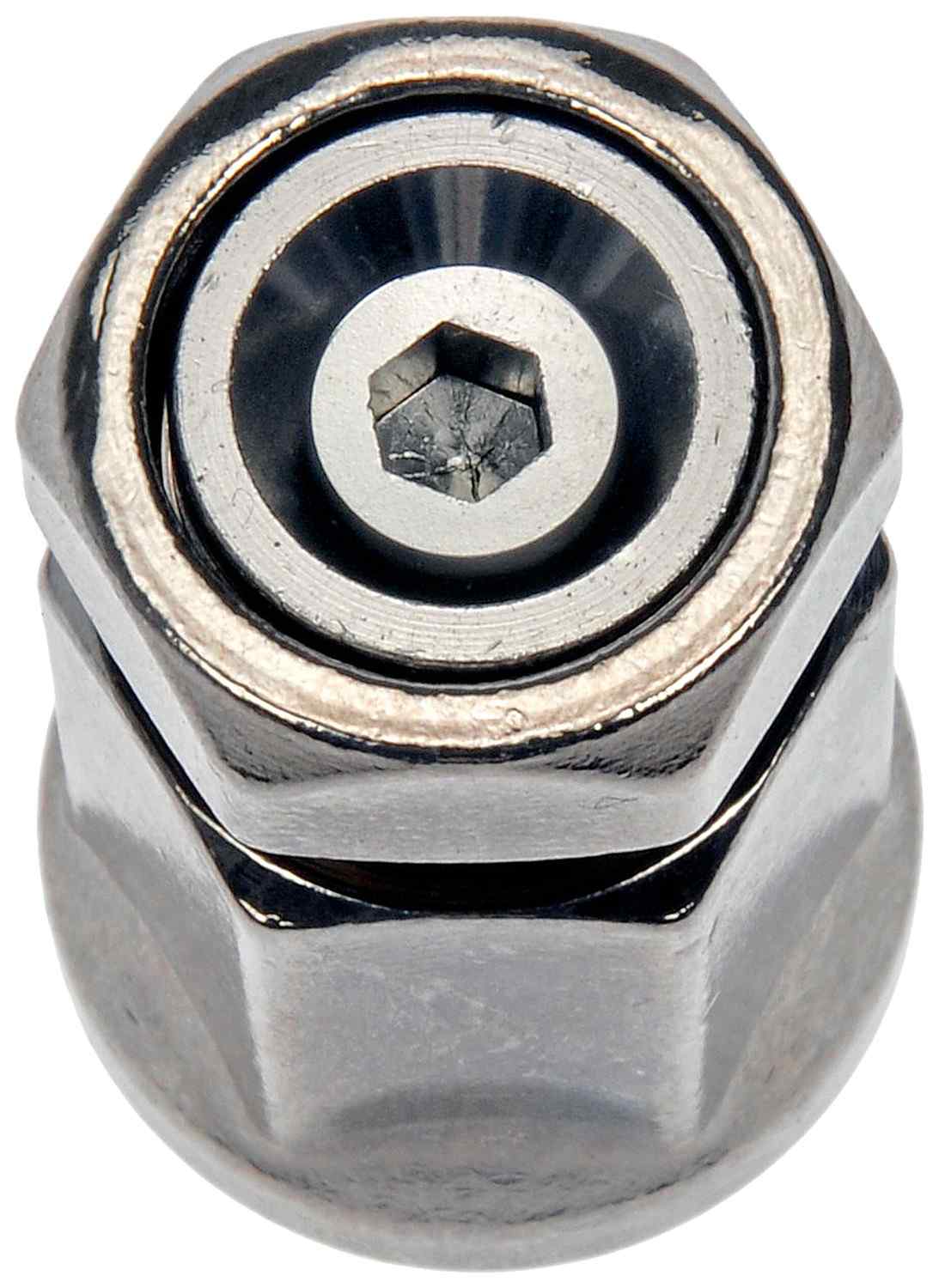 Dorman Wheel Lug Nut M14-1.50 Racing Style with Chrome Finish for 2010 Buick, 2015 Cadillac, 2011 Chevrolet, 1991-88 Dodge, 2013 GMC