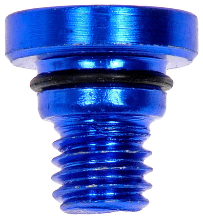 Dorman - Autograde Wheel Fastener Cover with Blue Aluminum 712-X95D
