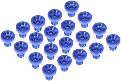 Dorman - Autograde Wheel Fastener Cover with Blue Aluminum 712-X95D