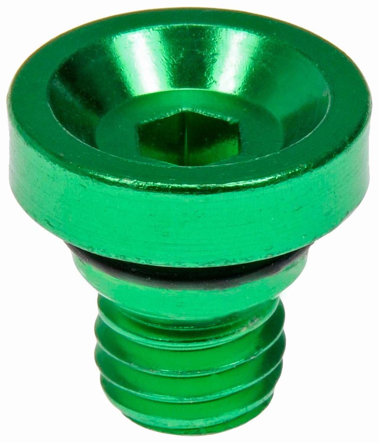 Dorman - Autograde Wheel Fastener Cover Green Aluminum 712-X95F