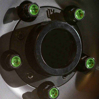 Dorman - Autograde Wheel Fastener Cover Green Aluminum 712-X95F