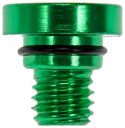 Dorman - Autograde Wheel Fastener Cover Green Aluminum 712-X95F