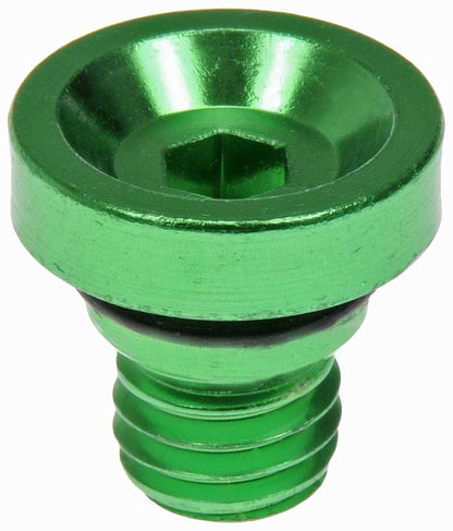 Dorman - Autograde Wheel Fastener Cover Green Aluminum 712-X95F