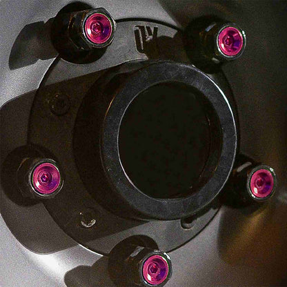 Dorman - Autograde Wheel Fastener Cover Pink Aluminum 712-X95L