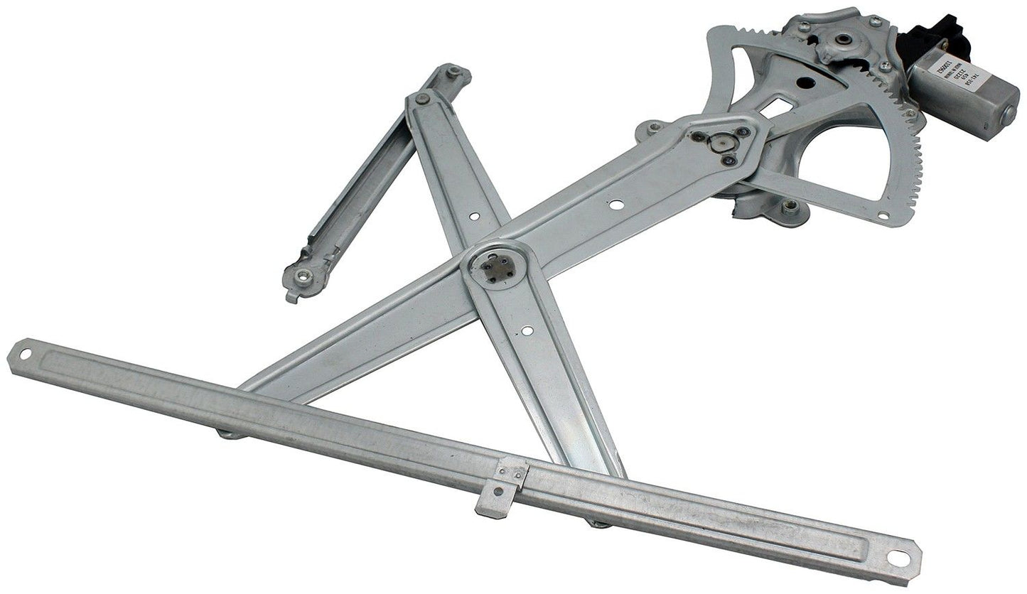Dorman - OE Solutions Power Window Regulator & Motor Assembly for 2009-03 Lexus GX470 and 2009-03 Toyota 4Runner 741-358
