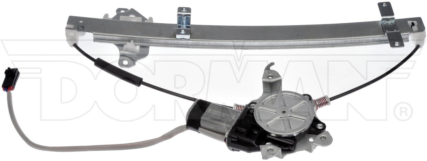Dorman Power Window Motor and Regulator Assembly with Cable Tension Springs for 1998-2004 Nissan Frontier Xterra 741-680