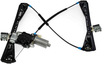 Dorman Power Window Motor and Regulator Assembly with Strengthened Slide Block for 2000-2002 Jaguar S-Type 741-877