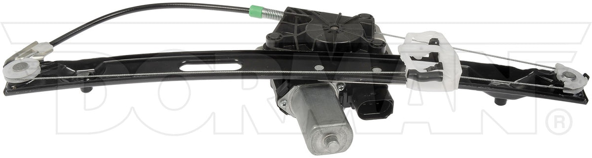 Dorman - OE Solutions Power Window Regulator And Motor Assembly with Added Tension Springs Cable Guides Sheathing for 2012-2016 BMW 748-469