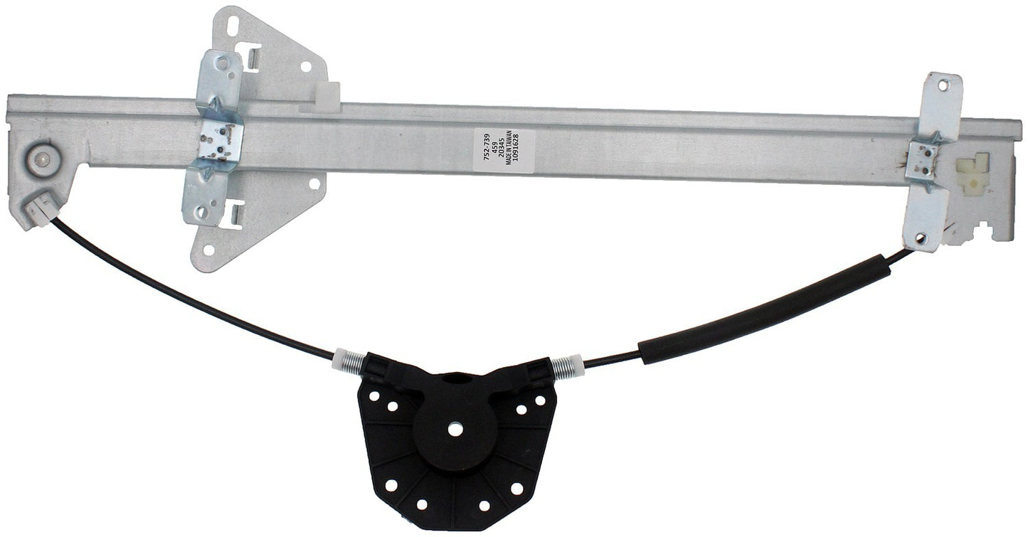 Dorman - OE Solutions Power Window Regulator with Reverse-Engineered Fit for 2004-00 Dodge Dakota 2003-98 Dodge Durango 752-739