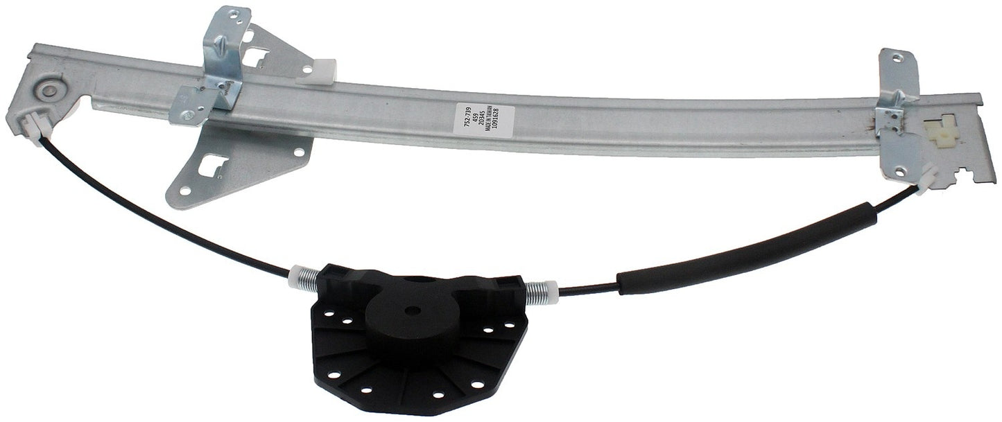 Dorman - OE Solutions Power Window Regulator with Reverse-Engineered Fit for 2004-00 Dodge Dakota 2003-98 Dodge Durango 752-739