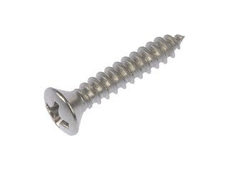 Dorman Autograde Self Tapping Screw Stainless Steel Oval Head No 6 x 1 2 In for Automotive Fastening 784-100