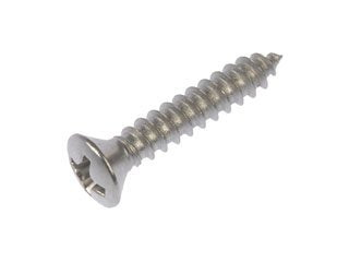 Dorman Autograde Self Tapping Screw Stainless Steel Oval Head No 6 x 1 2 In for Automotive Fastening 784-100