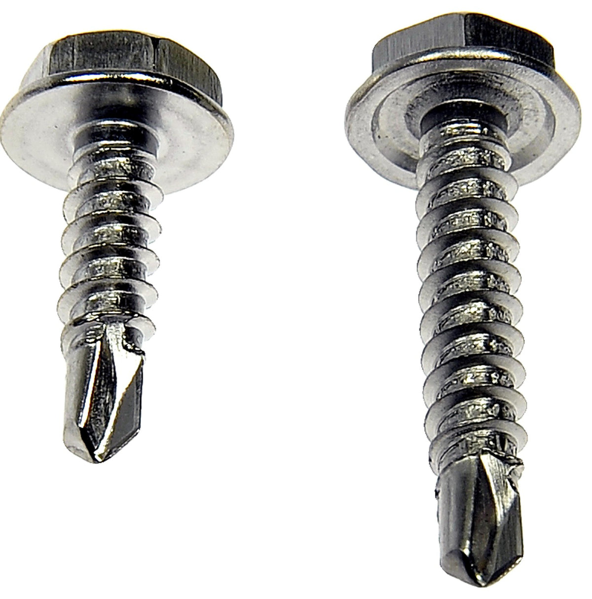Dorman Autograde Self Tapping Screw Stainless Steel Hex Washer Head No 6 x 1/2 In for Automotive Fastening 784-110