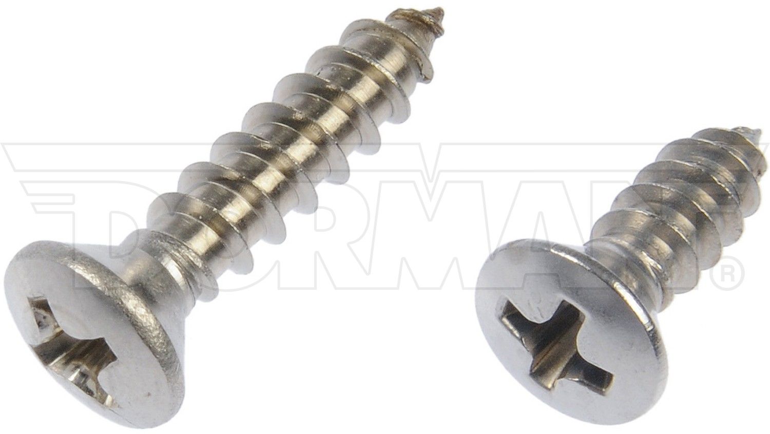 Dorman #8 X 1/2", 3/4" STAINLESS STEEL SELF TAPPING OVAL HEAD 784-115D