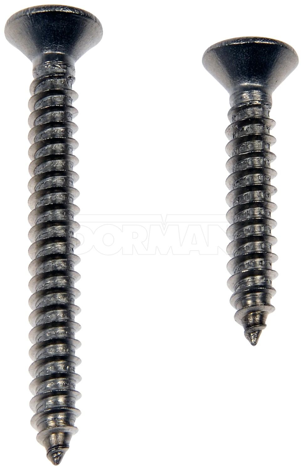 Dorman Self Tapping Screws Stainless Steel Oval Head No.8 X 1 In., 1-1/2 In. 784-120D