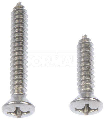 Dorman #12 X 1", 1-1/2" STAINLESS STEEL SELF TAPPING OVAL HEAD 784-165D
