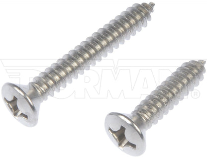 Dorman #12 X 1", 1-1/2" STAINLESS STEEL SELF TAPPING OVAL HEAD 784-165D