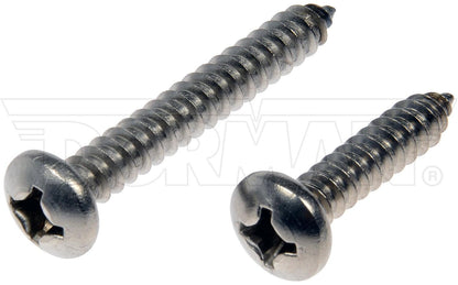 Dorman Screw Stainless Steel Pan Head with Self Tapping for 12x1 1-1/2 In. 784-170D