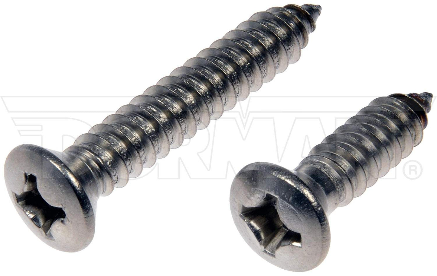 Dorman Screw Oval Head Stainless Steel Self Tapping 1-1/2" No.14 X 1" 784-180D