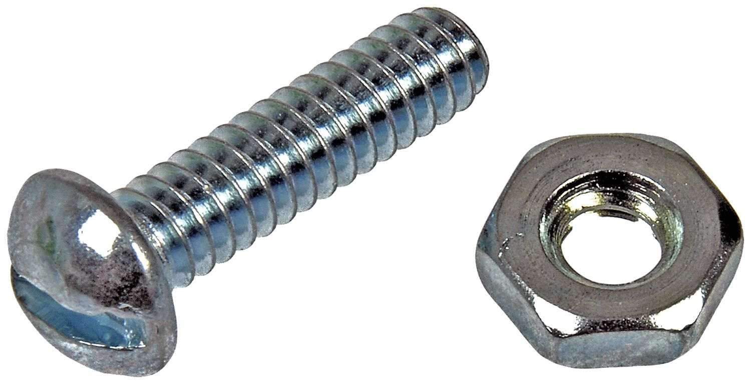 Dorman Stove Bolt With Nuts - 3/16-24 In. x 1/2 In./3/4 In.