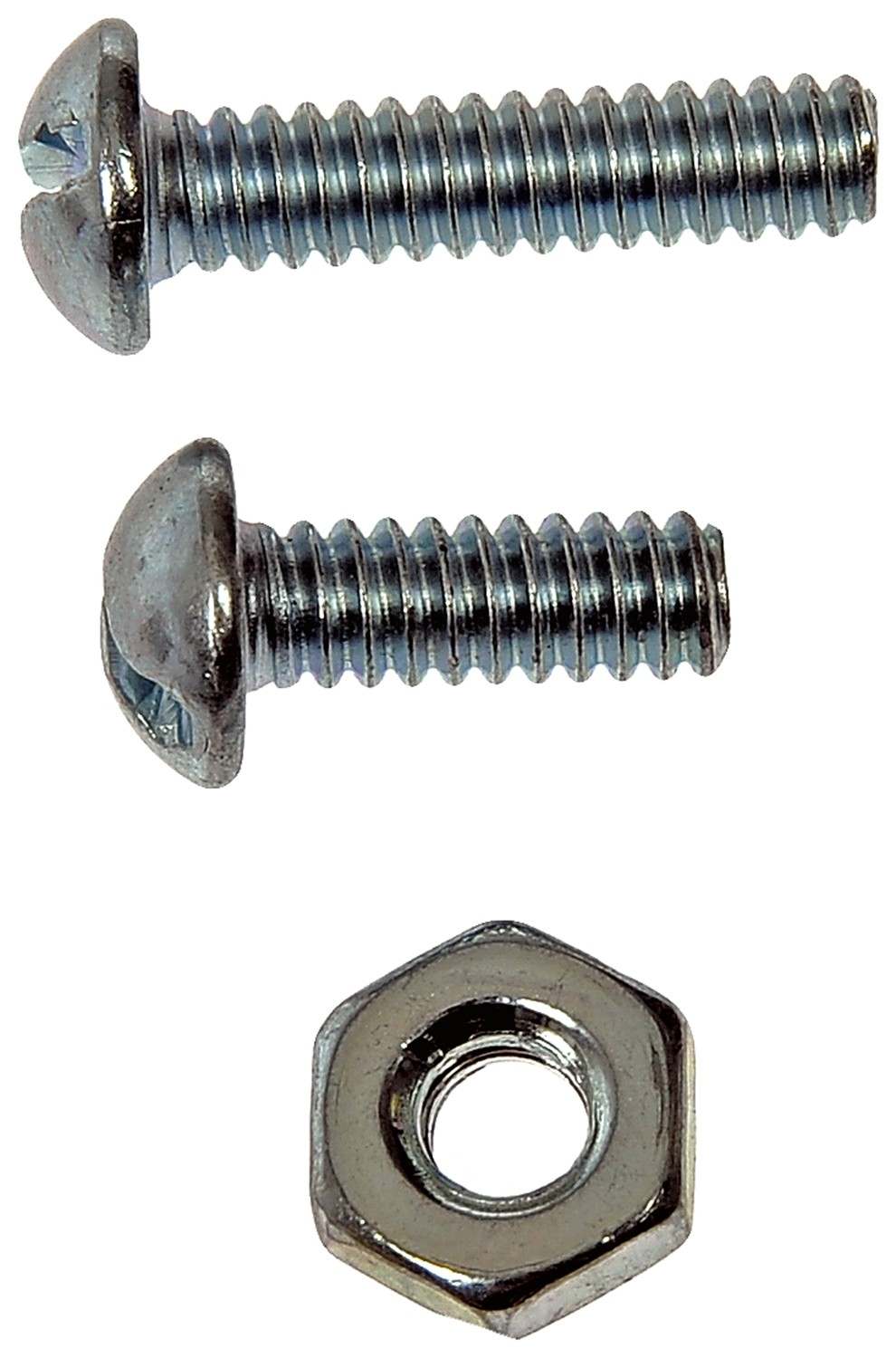 Dorman Autograde Stove Bolt with Nuts 3/16-24 x 1/2 In and 3/4 In for Automotive Repair 784-600