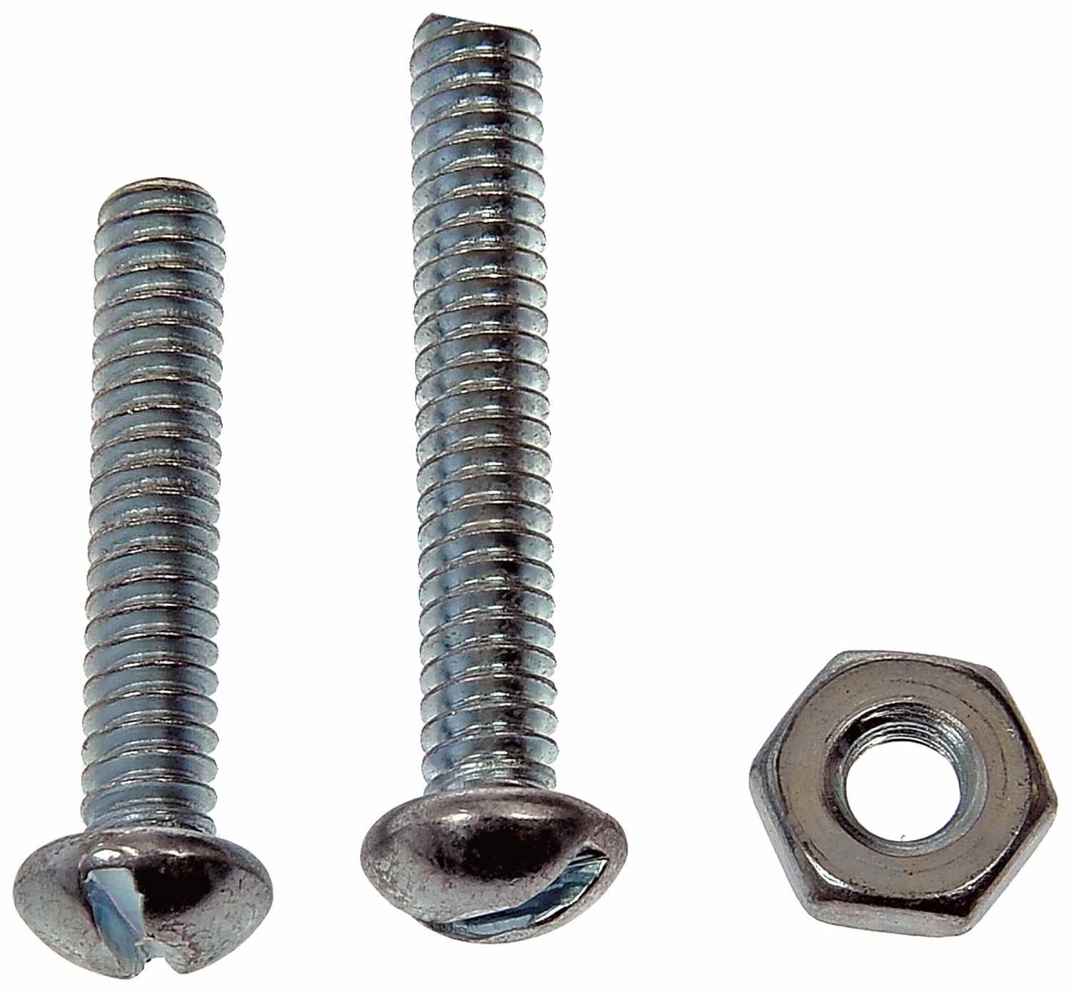 Dorman Stove Bolt With Nuts - 3/16-24 In. X 1 In./1-1/4in.