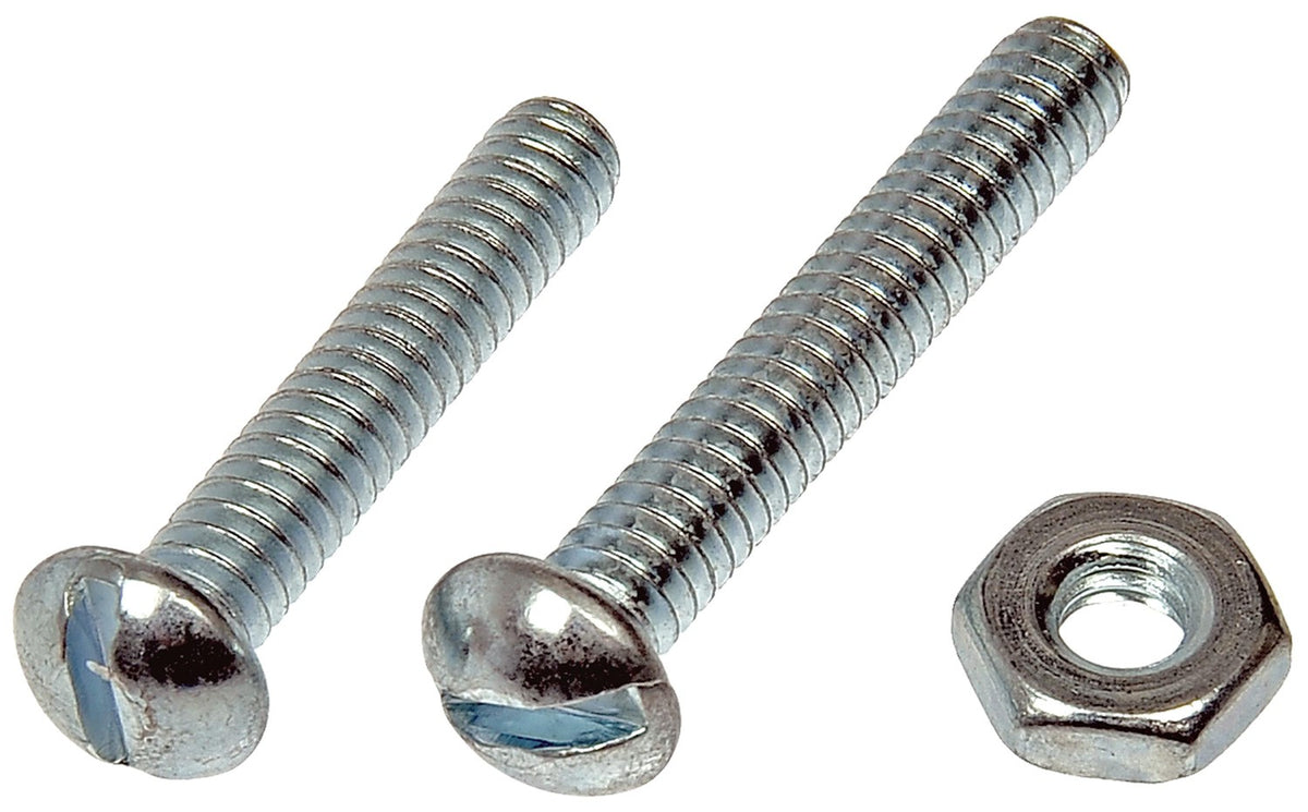 Dorman Autograde Stove Bolt With Nuts 3/16-24 In x 1 In to 1-1/4 In 784-602