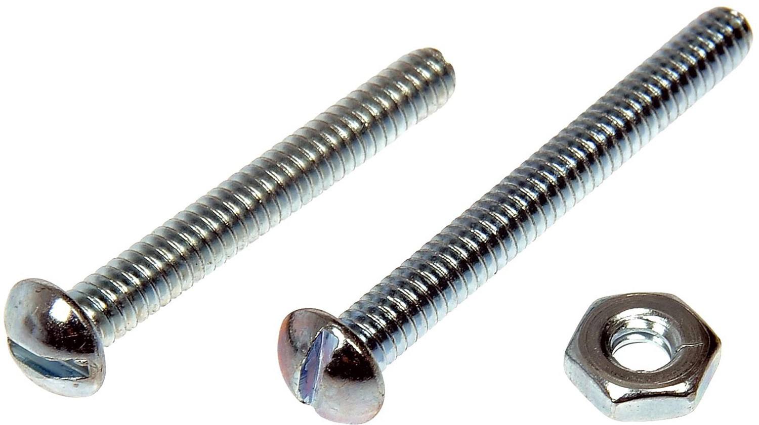Dorman Stove Bolt With Nuts - 3/16-24 In. x 1-1/2 In./1-3/4In.