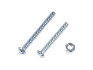 Dorman Autograde Machine Screw Slotted Round Head With Nuts 1/4-20 X 2 In For Automotive Repair 784-612