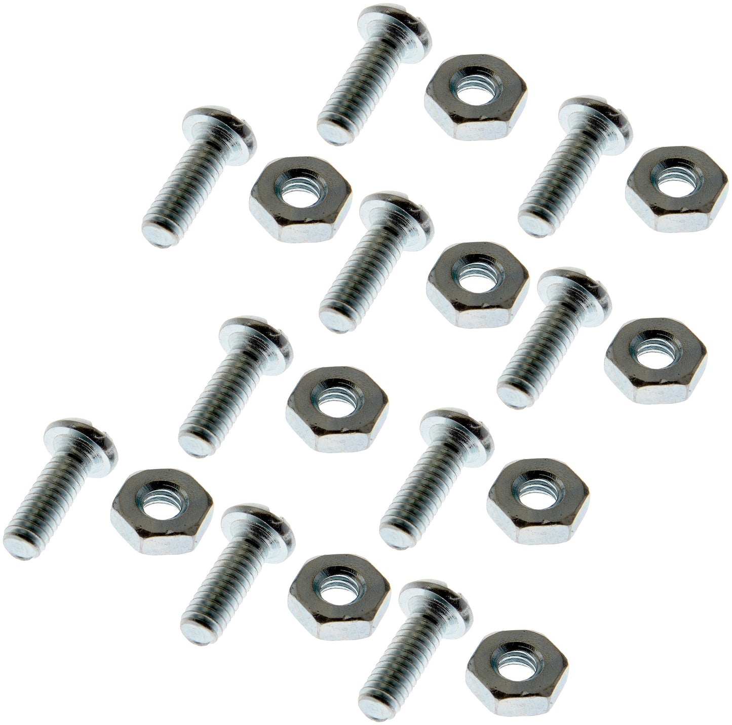 Dorman Screw Machine Screw With Nuts No.8-32 X 1/2 In. 784-702D