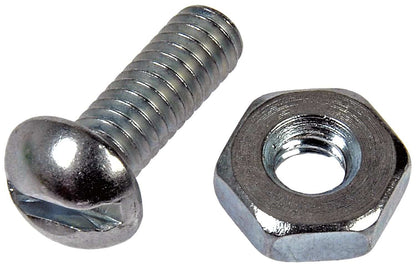 Dorman Autograde Machine Screw With Nuts No 8-32 x 1/2 In for Automotive Fastening 784-702