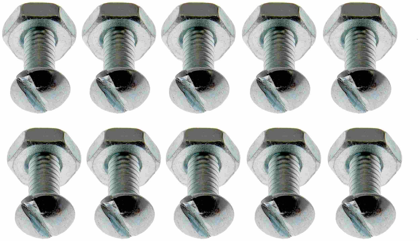 Dorman Autograde Machine Screw With Nuts No 8-32 x 1/2 In for Automotive Fastening 784-702