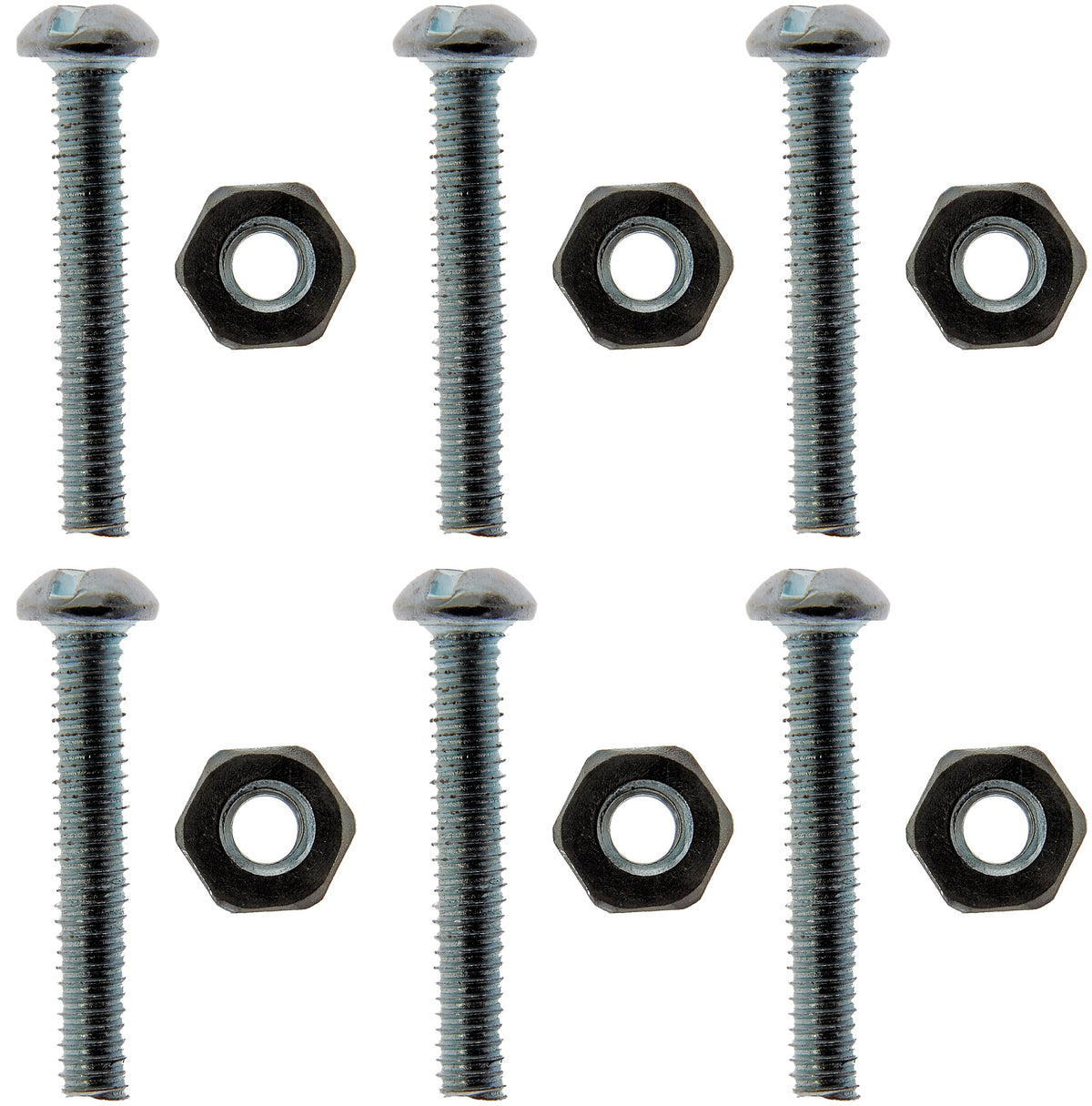Dorman Machine Screw No.8-32 X 1 In. with Nuts 784-710D