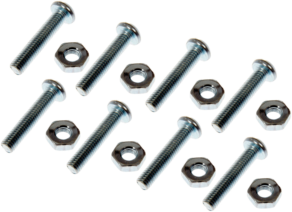 Dorman Autograde Machine Screws With Nuts No 10-32 x 1 Inch for Automotive Fastening 784-720