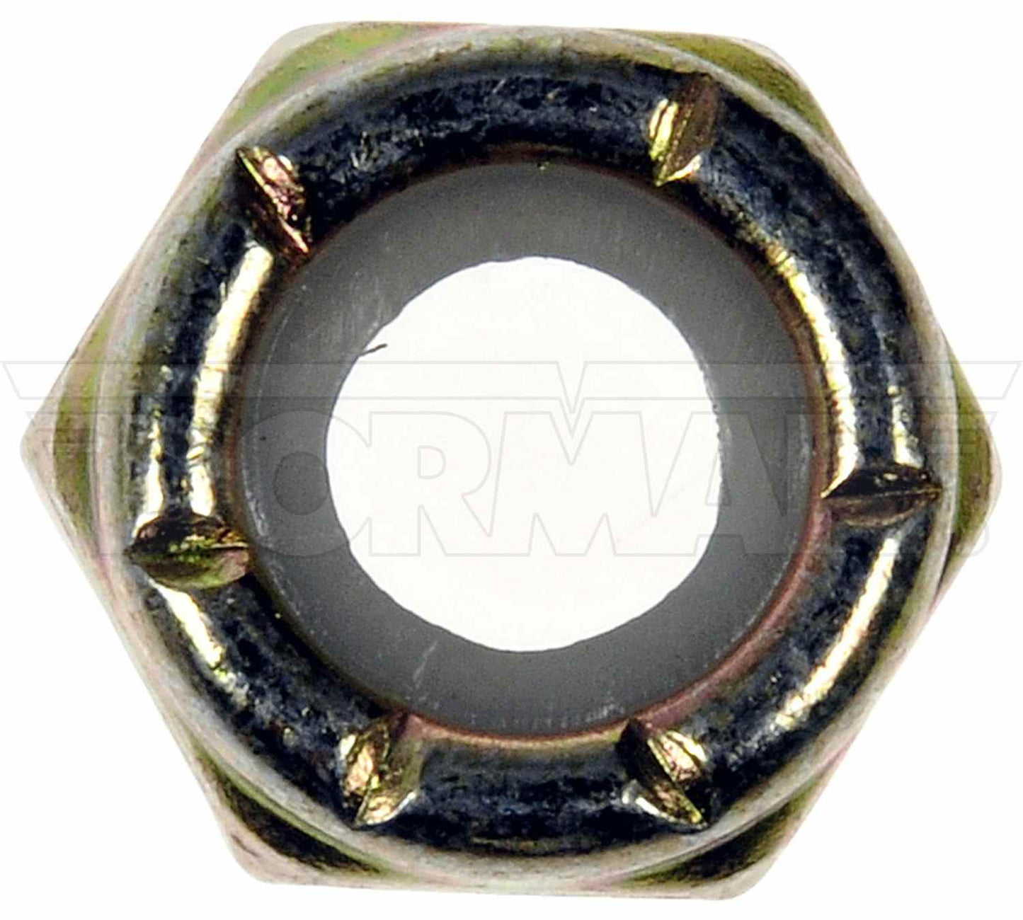Dorman Autograde Hex Lock Nuts with Nylon Ring Grade 2 Thread Size 5/16-18 for Automotive Repair 784-756