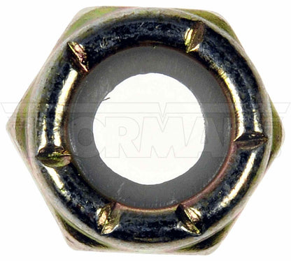 Dorman Autograde Hex Lock Nuts with Nylon Ring Grade 2 Thread Size 5/16-18 for Automotive Repair 784-756