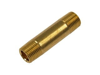 Dorman Autograde Brass Pipe Fitting Nipple 1-1/2 In x 1/8 In MNPT for Brake Line Repair 785-075