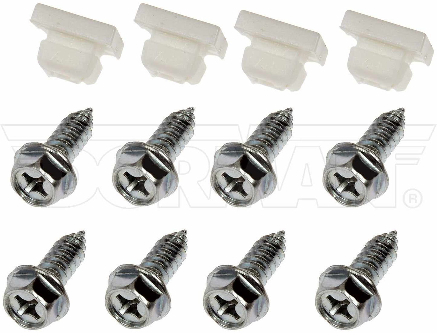 Dorman License Plate Fastener Assortment No.14 X 3/4 In. 785-101D