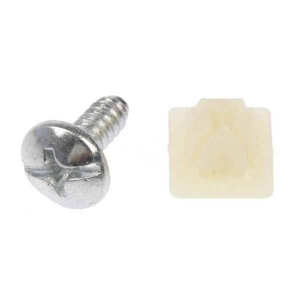Dorman Autograde License Plate Retainer 1/4 In x 5/8 In with Durable Construction for Universal Fit 785-130
