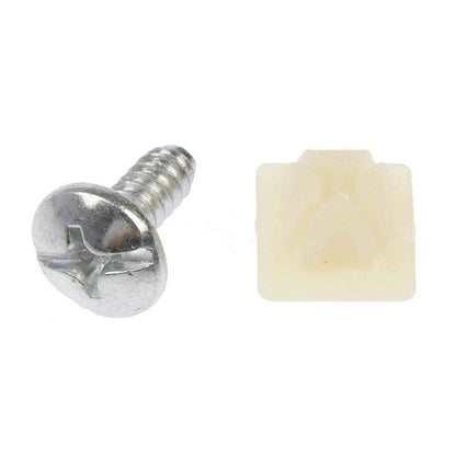 Dorman Autograde License Plate Retainer 1/4 In x 5/8 In with Durable Construction for Universal Fit 785-130