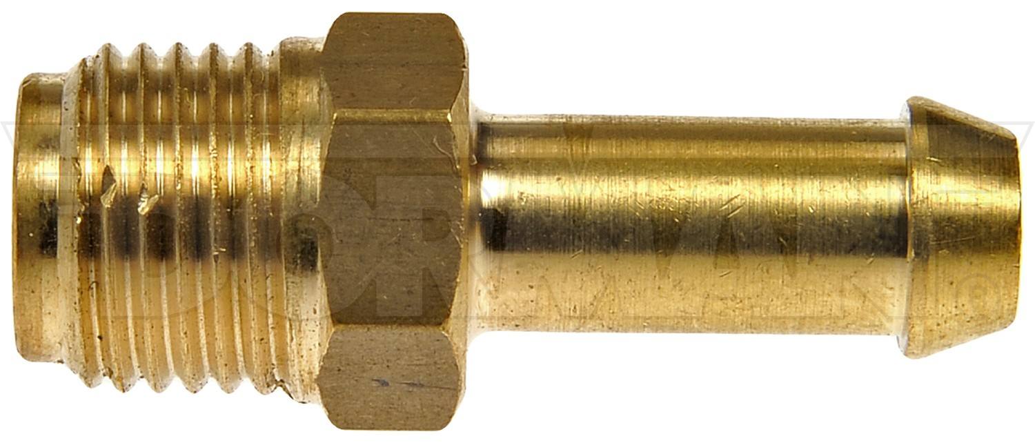 Dorman Fuel Hose Fitting - Inverted Flare Male Connector - 1/4 In. X 1/4 In.