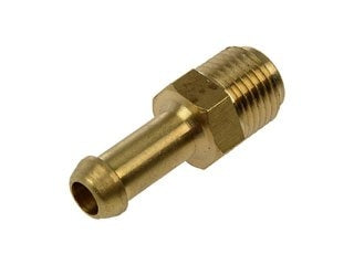 Dorman Autograde Fuel Hose Fitting Inverted Flare Male Connector 1/4 In x 1/4 In Tube for Automotive Repair 785-400