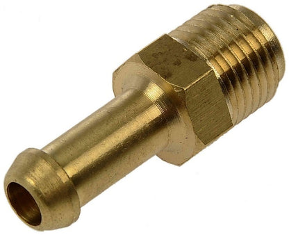 Dorman Autograde Fuel Hose Fitting Inverted Flare Male Connector 1/4 In x 1/4 In Tube for Automotive Repair 785-400